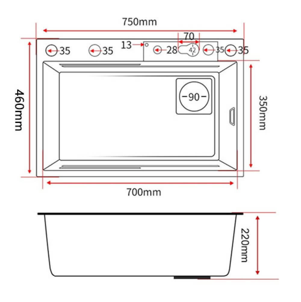 Artifice Lumina 1.0 - Premium Stainless Steel Smart Workstation Sink
