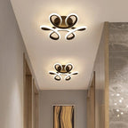 Minimalist 24W LED Chandelier - 3-Color Switchable Light - 11 Styles Available