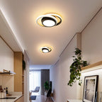 Minimalist 24W LED Chandelier - 3-Color Switchable Light - 11 Styles Available