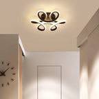 Minimalist 24W LED Chandelier - 3-Color Switchable Light - 11 Styles Available