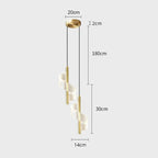 Luxury Grow LED Pendant Bedside Lamp