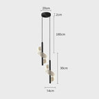 Luxury Grow LED Pendant Bedside Lamp