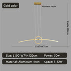 Smart Modern LED Pendant Light for Living Room