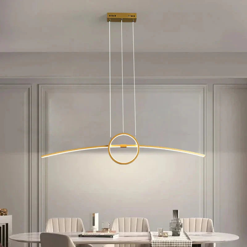 Smart Modern LED Pendant Light for Living Room