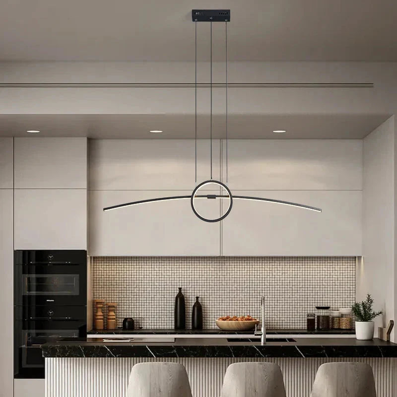 Smart Modern LED Pendant Light for Living Room