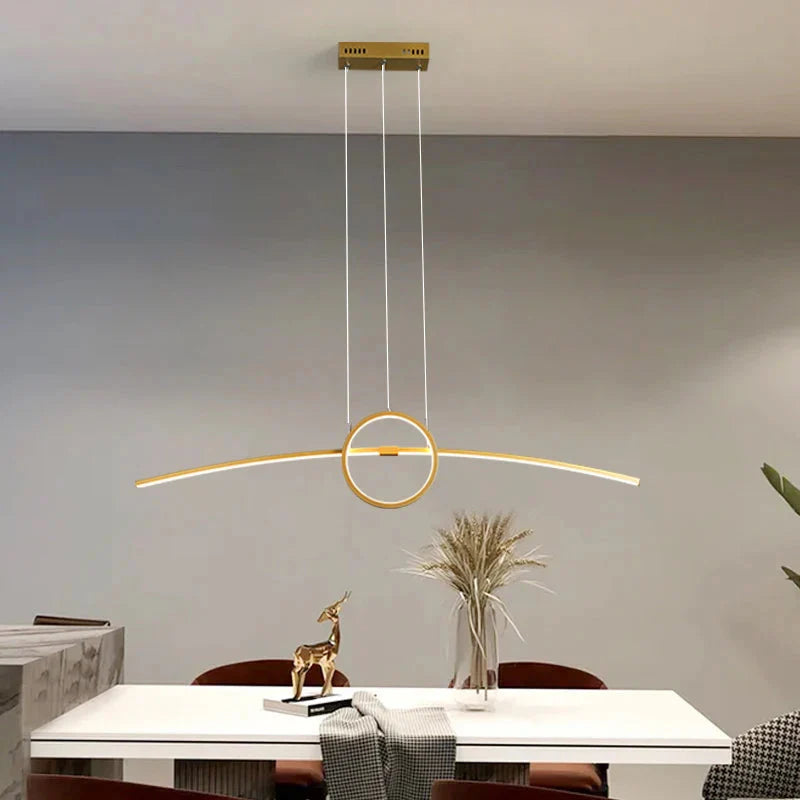Smart Modern LED Pendant Light for Living Room