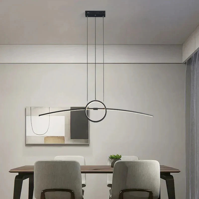 Smart Modern LED Pendant Light for Living Room