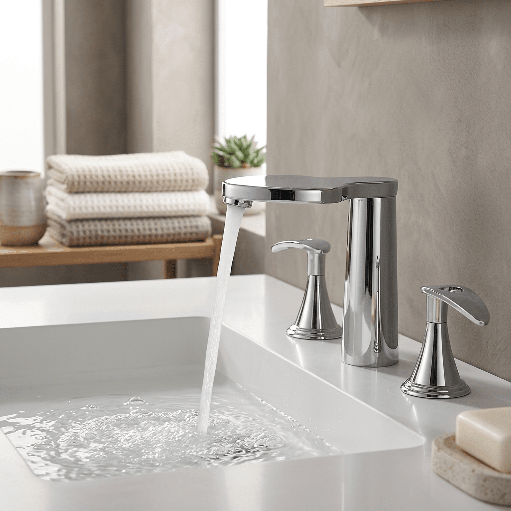 Lumina Black Bath Mixer Faucet
