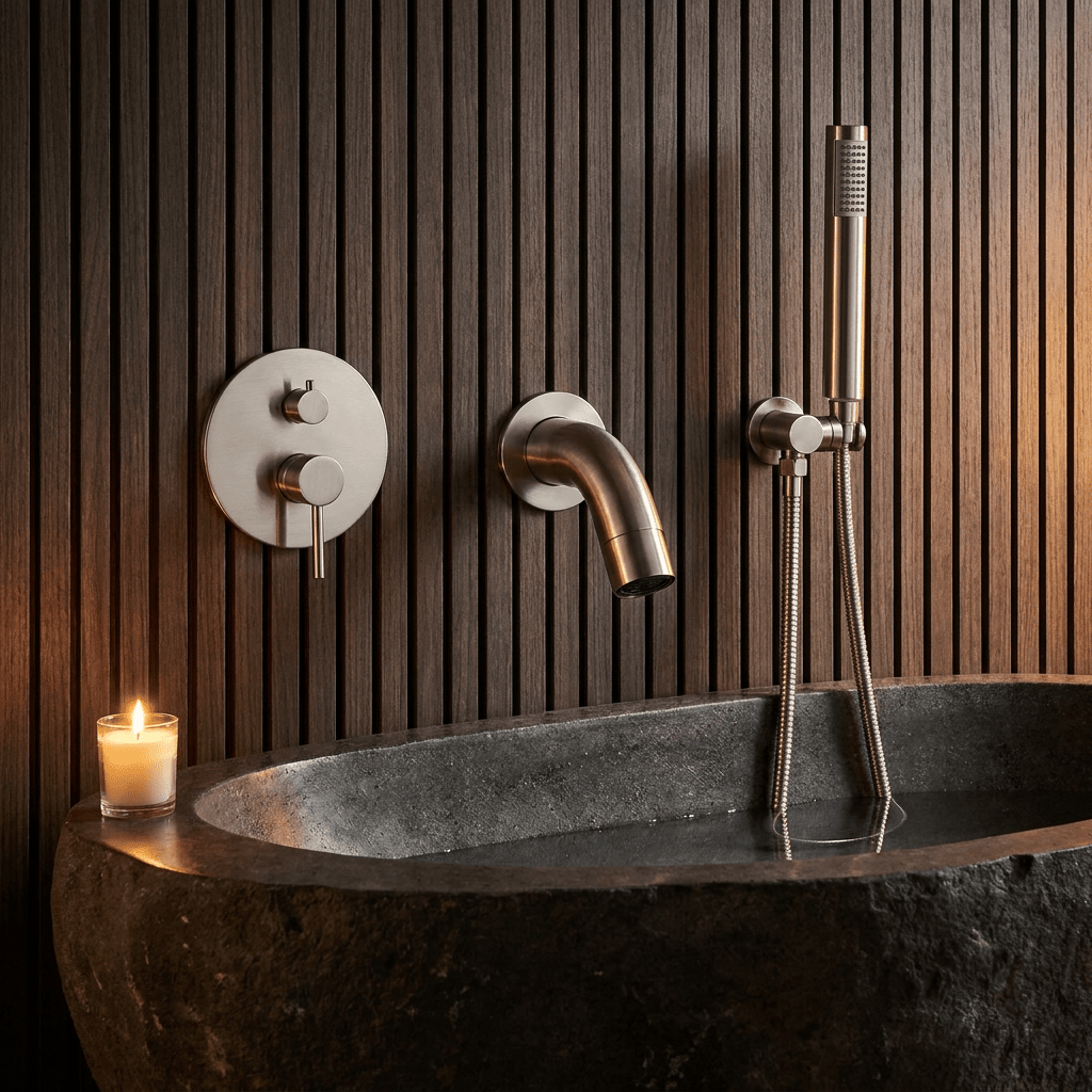 Quizz Premium Wall-Mounted Bathtub Mixer