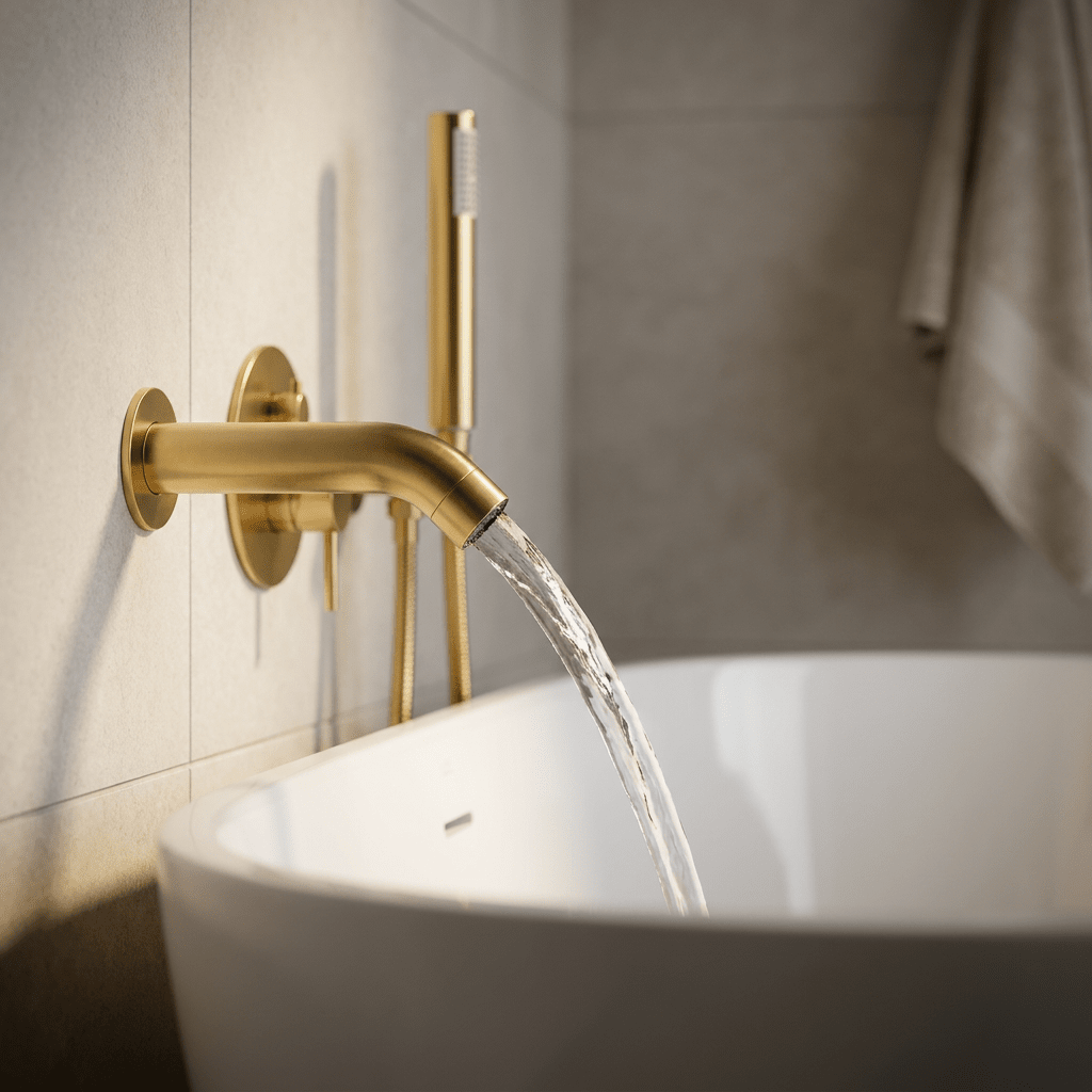 Quizz Premium Wall-Mounted Bathtub Mixer