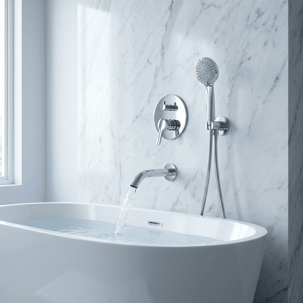 Quizz Premium Wall-Mounted Bathtub Mixer