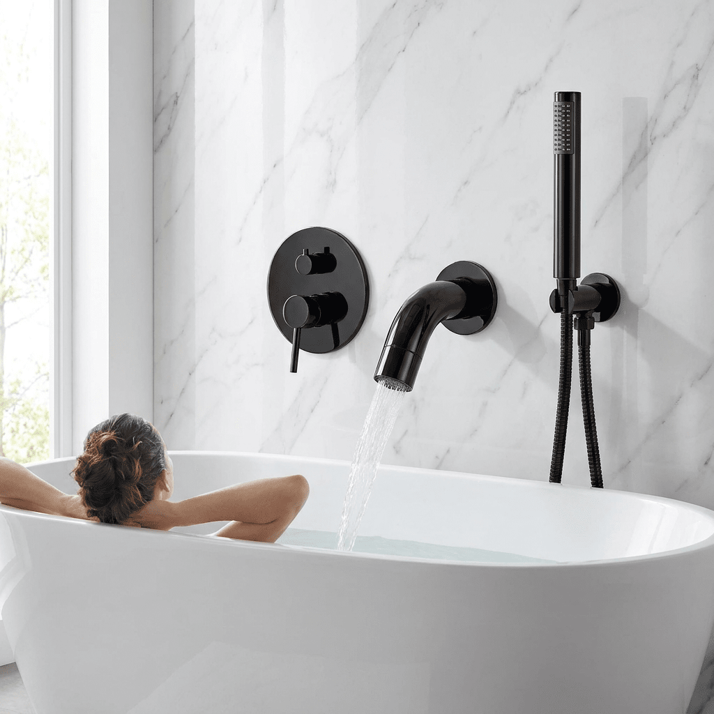 Quizz Premium Wall-Mounted Bathtub Mixer