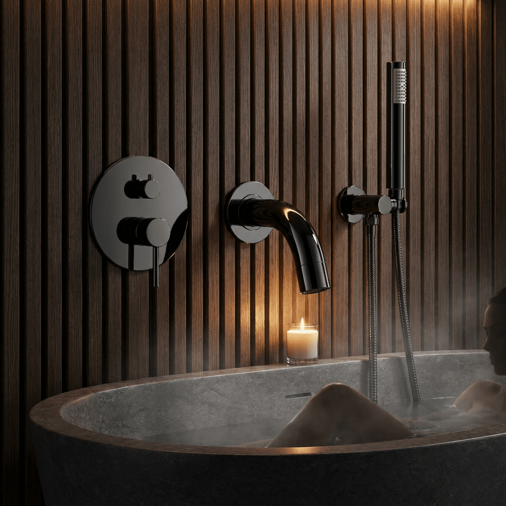 Quizz Premium Wall-Mounted Bathtub Mixer