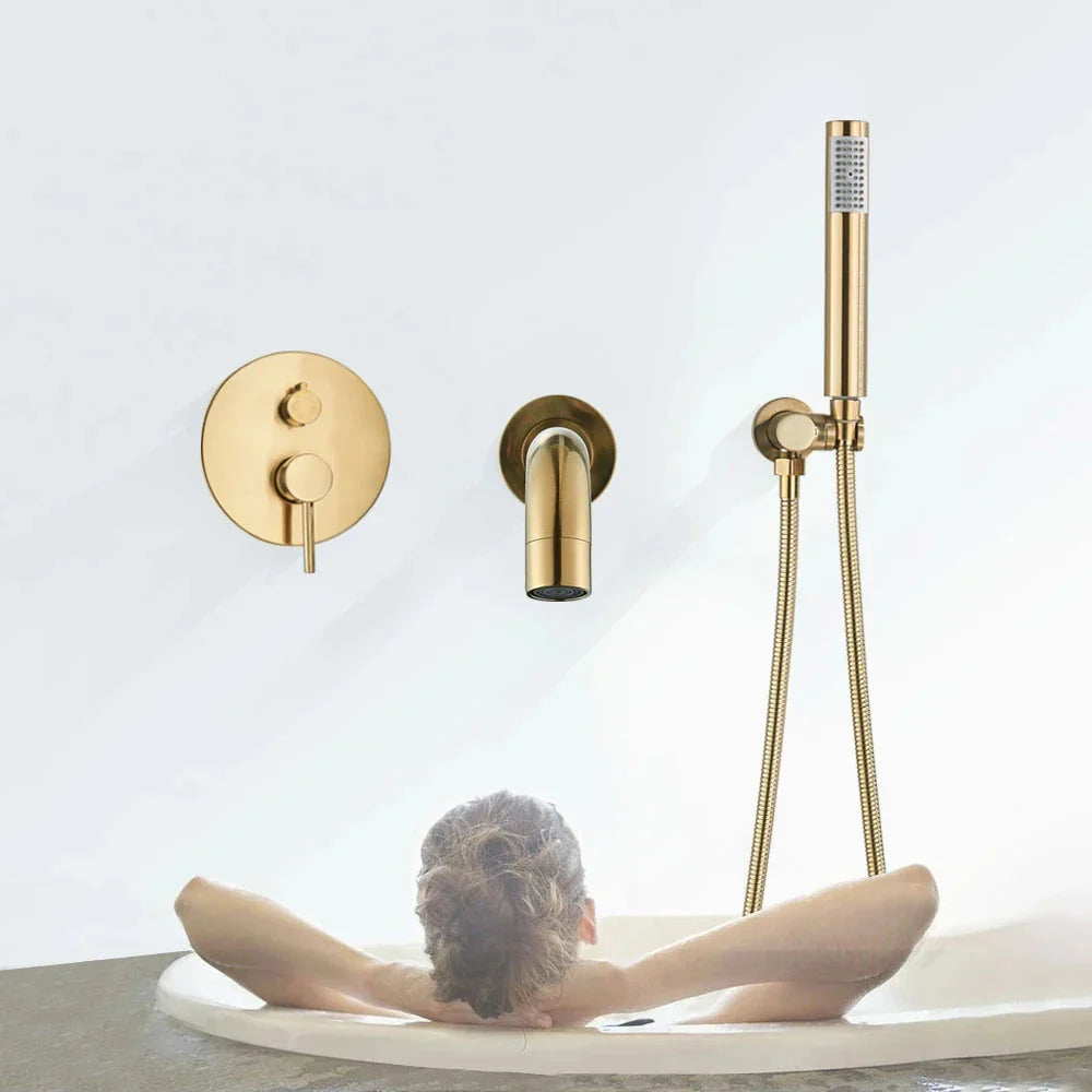 Quizz Premium Wall-Mounted Bathtub Mixer