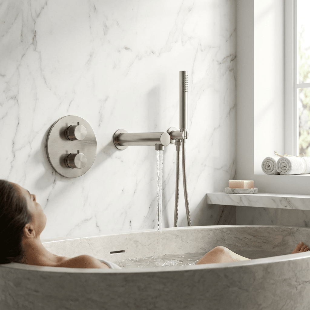 Quizz Premium Wall-Mounted Bathtub Mixer