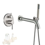 Quizz Premium Wall-Mounted Bathtub Mixer