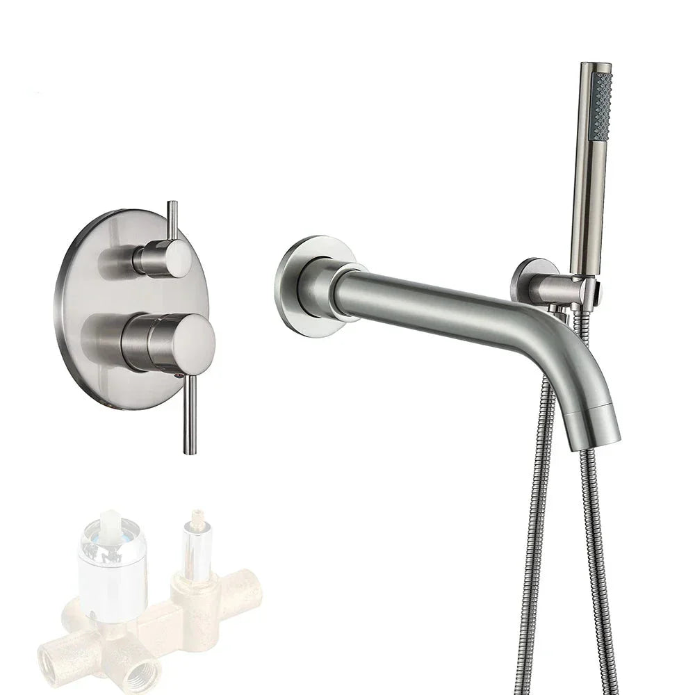Quizz Premium Wall-Mounted Bathtub Mixer