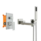 Aquash Wall-Mounted Bathtub Mixer