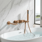 AuraLux Rose Bathtub Faucet