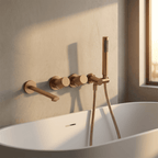 AuraLux Rose Bathtub Faucet