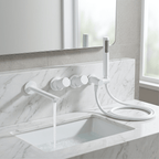 AuraLux Rose Bathtub Faucet