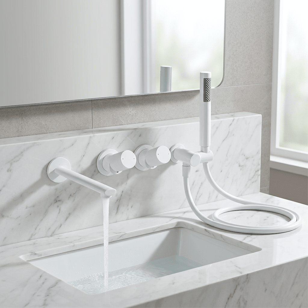 AuraLux Rose Bathtub Faucet