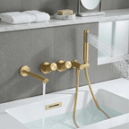 AuraLux Rose Bathtub Faucet