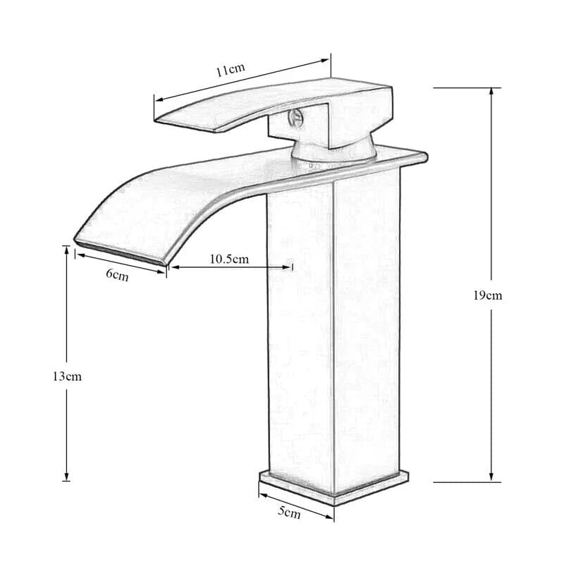 Artifice Home Bockt Slim Bathroom Faucet