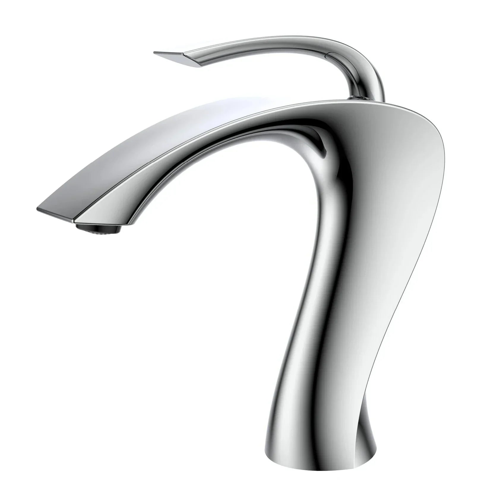 Glamour Diamond Deck Mount Bathroom Faucet
