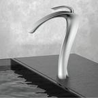 Luxury Sepertino Deck Mount Bathroom Faucet