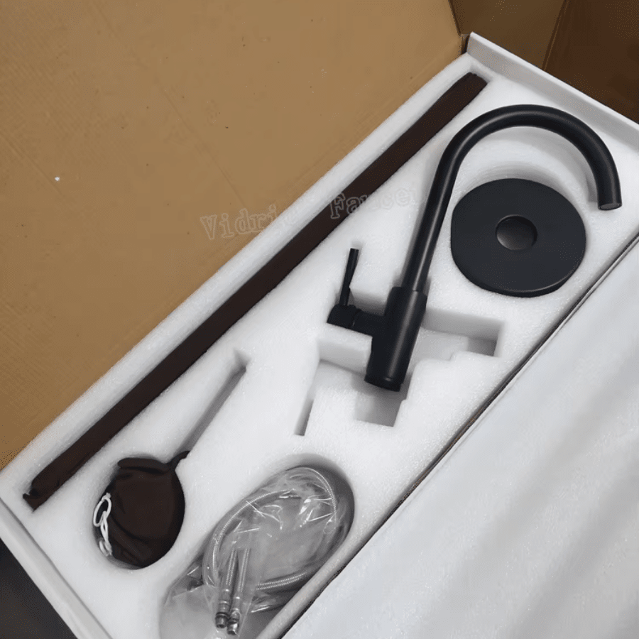 Tall Floor-Mount Bathroom Faucet
