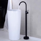 Tall Floor-Mount Bathroom Faucet