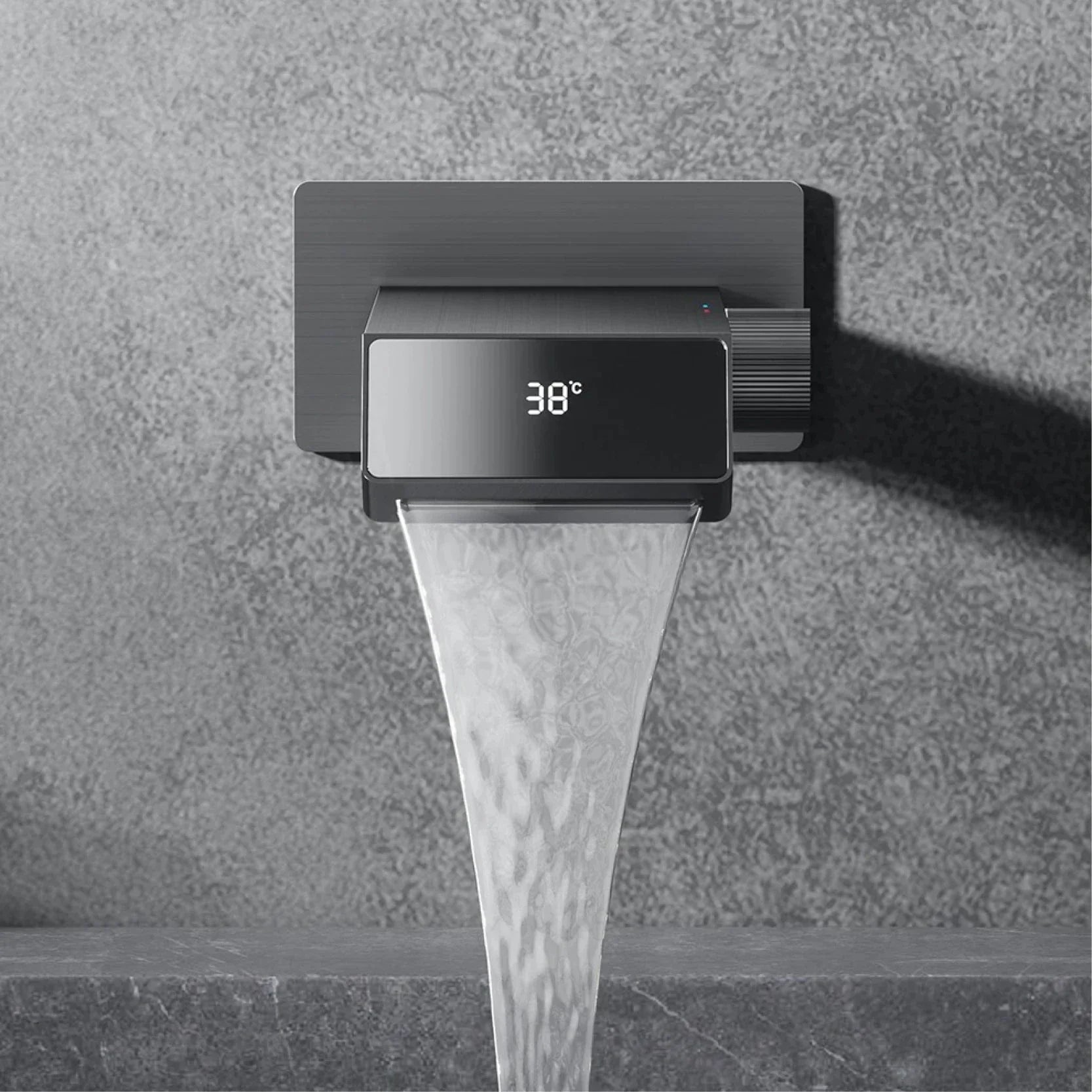 Moofer Clean High-End Digital Bathroom Faucet