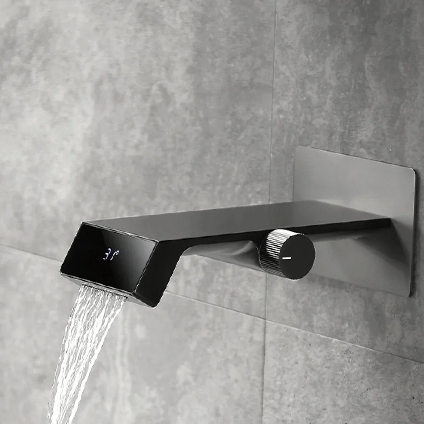 Moofer Clean High-End Digital Bathroom Faucet