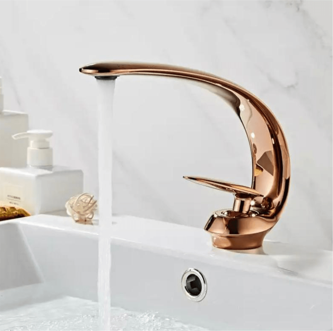 Artifice Home Modern Round Five Bathroom Faucet