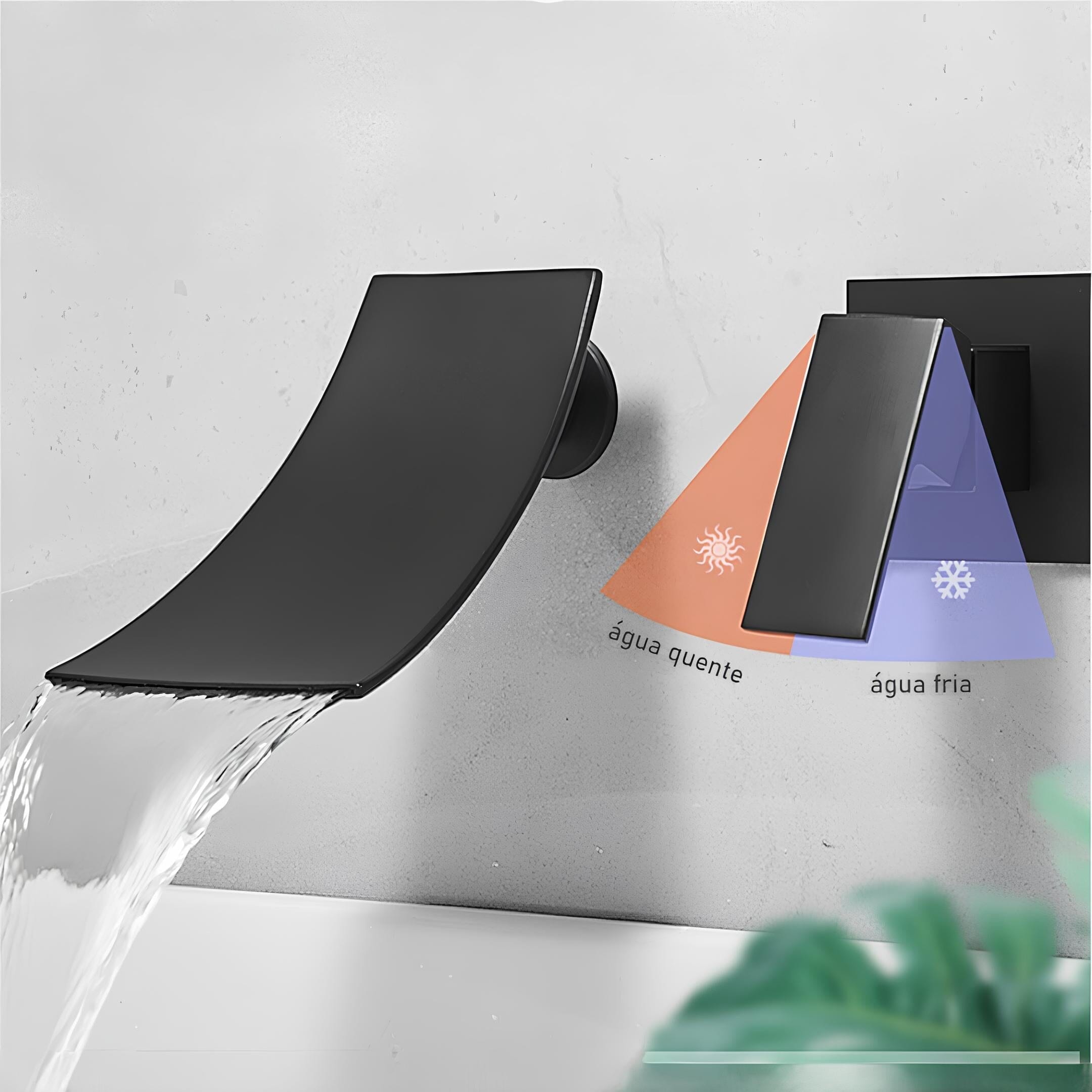 Artifice Home Youry Wall-Mounted Bathroom Faucet