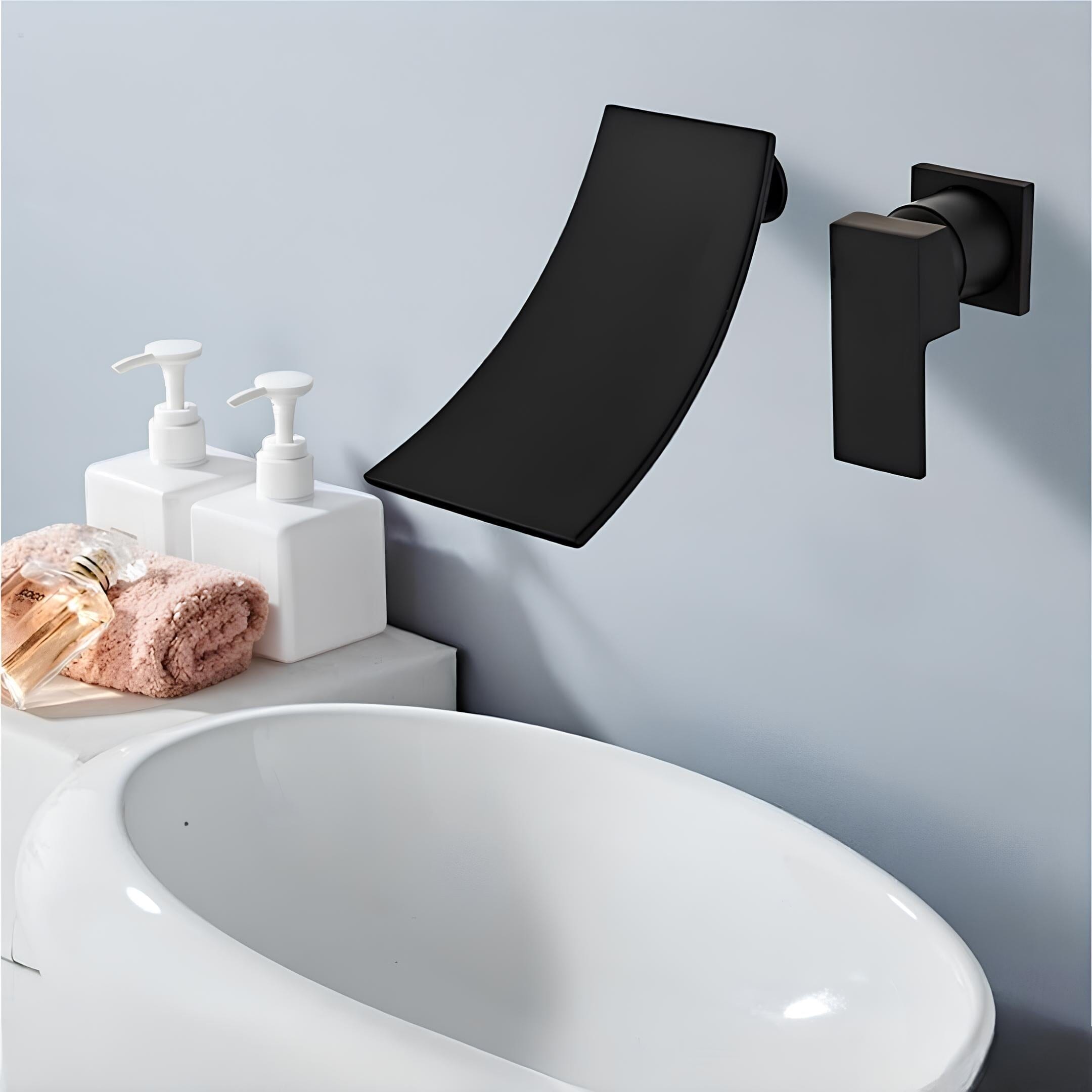Artifice Home Youry Wall-Mounted Bathroom Faucet