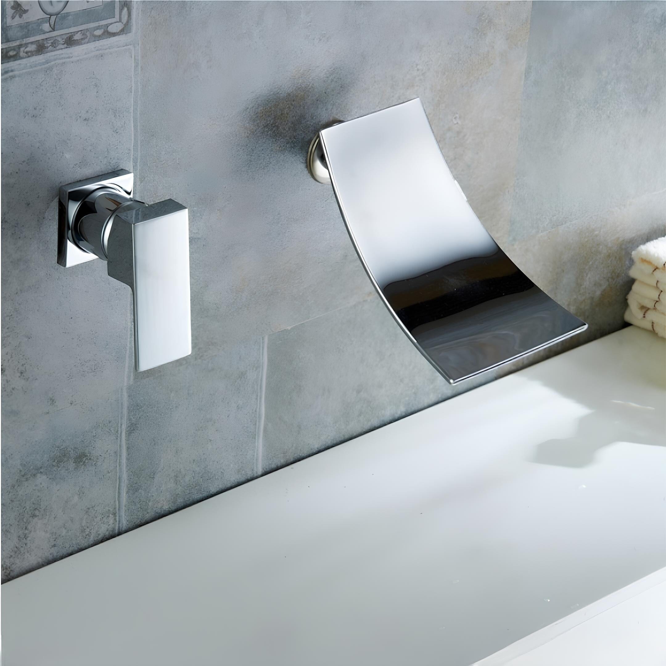Artifice Home Youry Wall-Mounted Bathroom Faucet