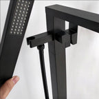 Artifice Home Retrover Floor-Mount Freestanding Tub Filler with Hand Shower