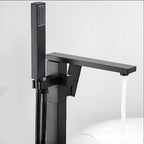 Artifice Home Retrover Floor-Mount Freestanding Tub Filler with Hand Shower