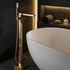 Artifice Home Retrover Floor-Mount Freestanding Tub Filler with Hand Shower