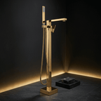 Artifice Home Retrover Floor-Mount Freestanding Tub Filler with Hand Shower