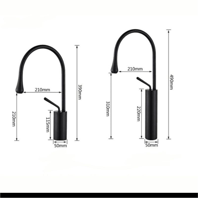 Artifice Home Tiffany Luxury Bathroom Vessel Faucet