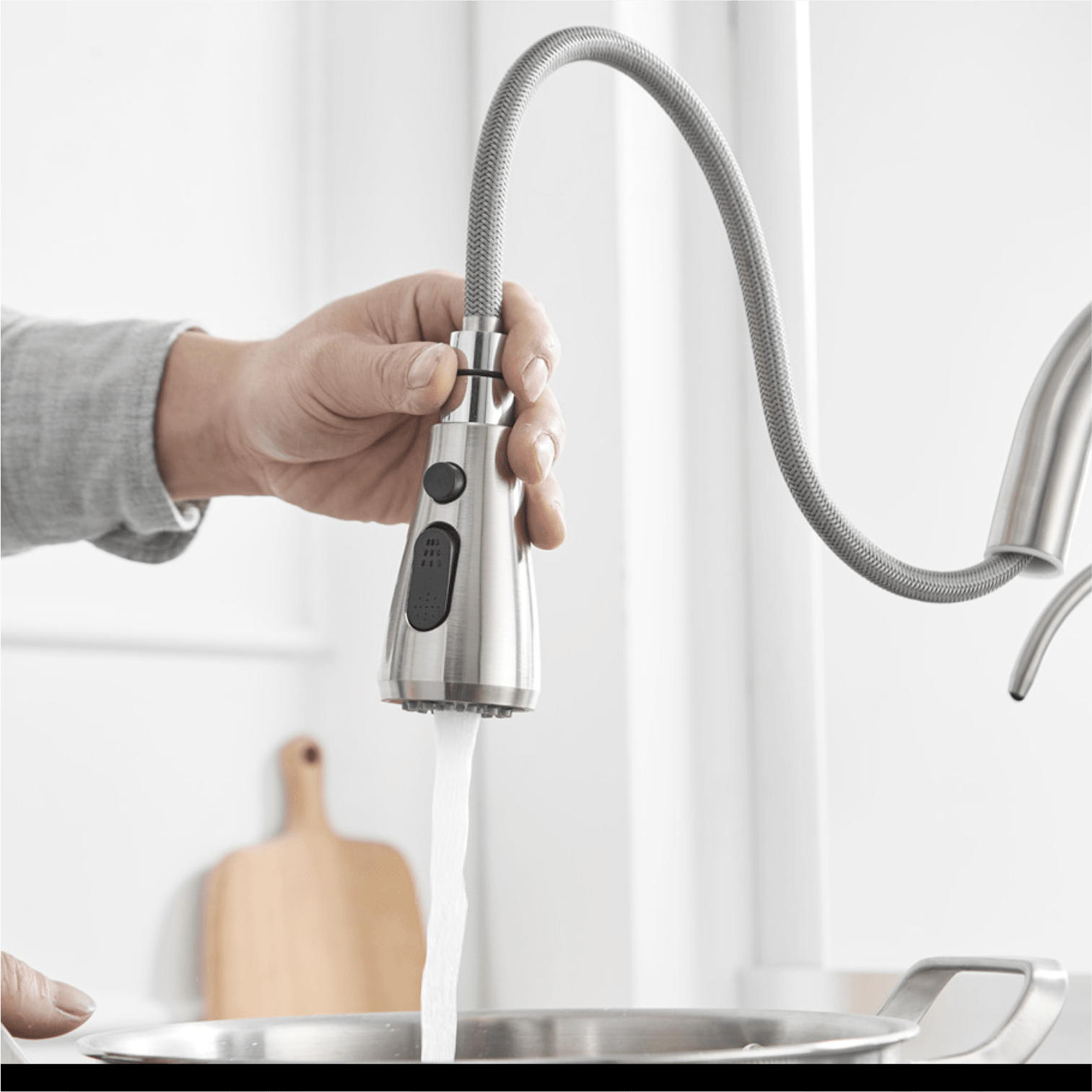 Artifice Home Touch-Activated Gourmet Kitchen Faucet with Water Filter Way