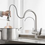 Artifice Home Touch-Activated Gourmet Kitchen Faucet with Water Filter Way