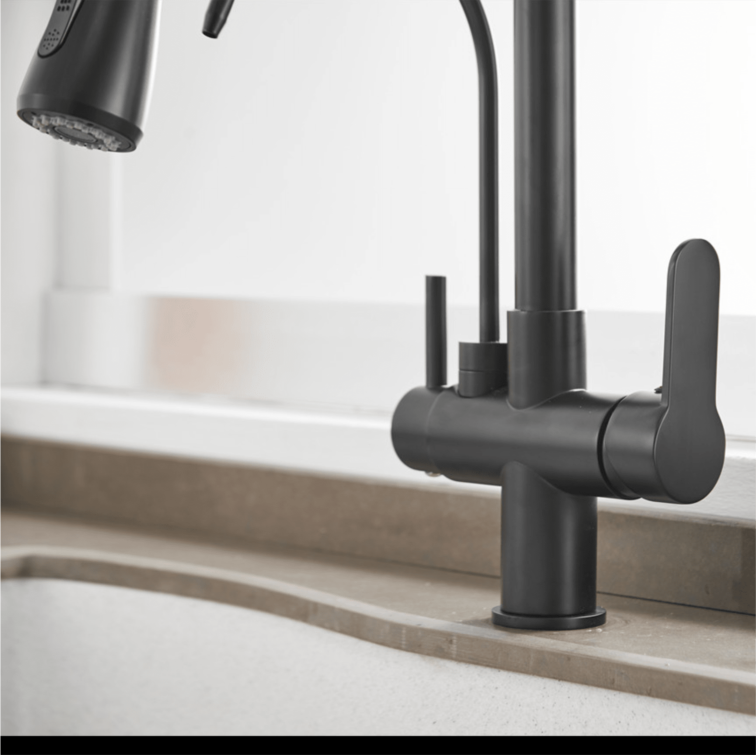 Artifice Home Touch-Activated Gourmet Kitchen Faucet with Water Filter Way
