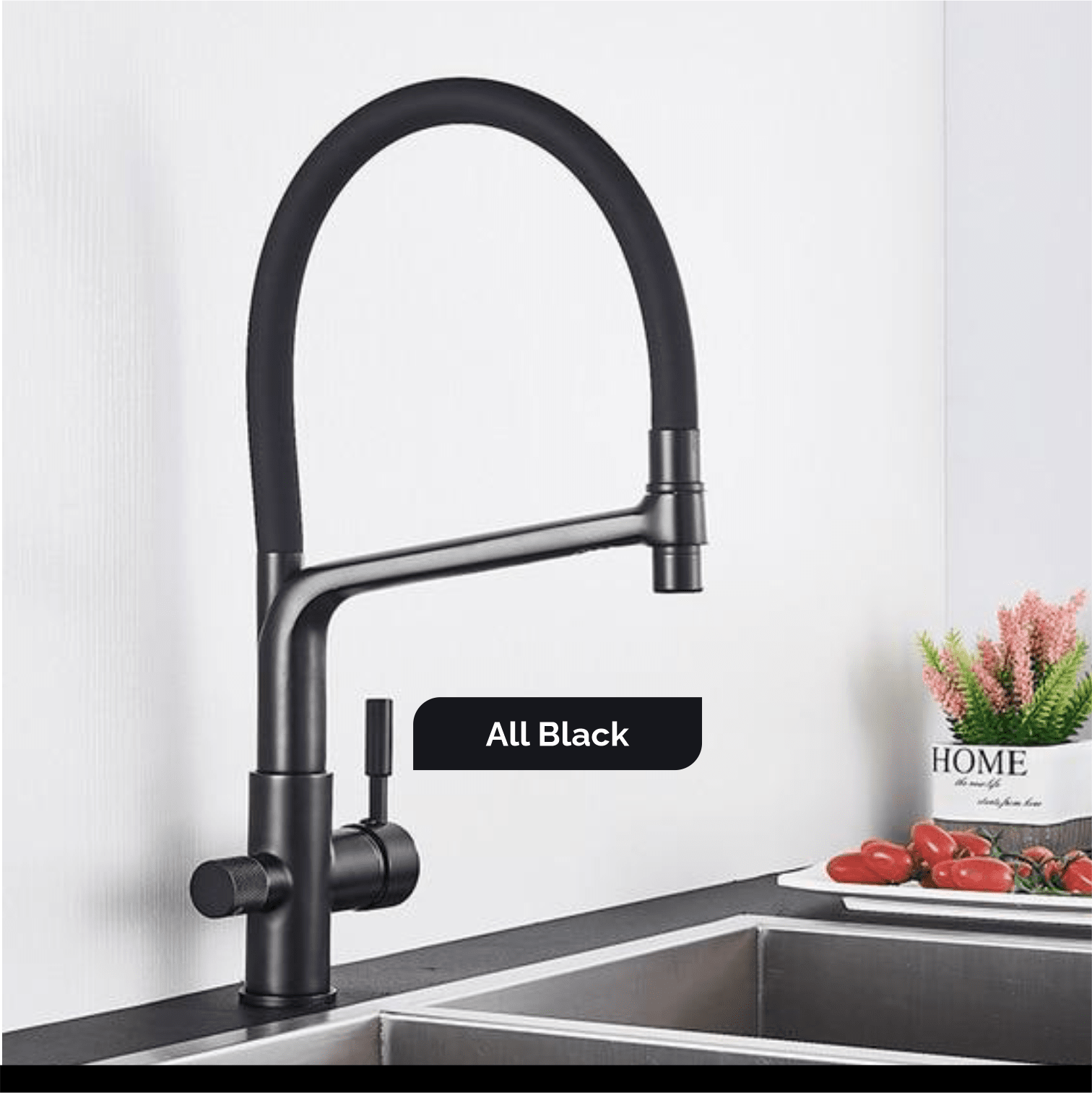 Artifice Home Essential Kitchen Faucet with Water Filter Way