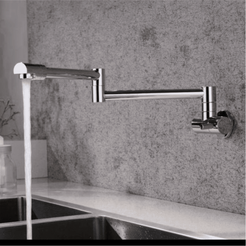 Artifice Home Gourmet Wall-Mount Kitchen Faucet