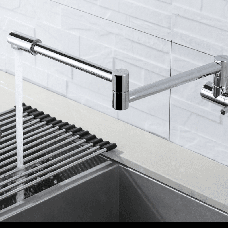 Artifice Home Gourmet Wall-Mount Kitchen Faucet