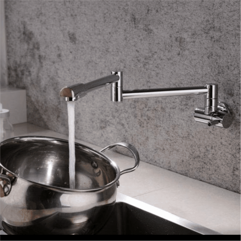 Artifice Home Gourmet Wall-Mount Kitchen Faucet